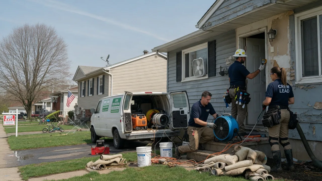 Flood Cleanup in Hudson, SD near me