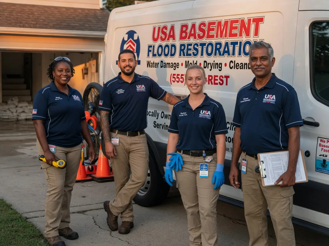 Basement Flood Cleanup company in Hudson, SD