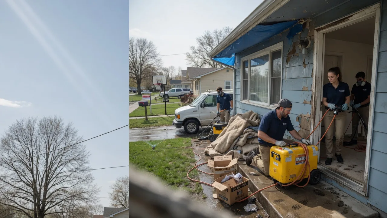 Basement Flood Cleanup in Hudson, SD near me